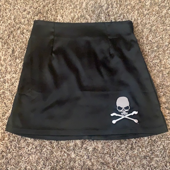Dolls Kill Dresses & Skirts - Current Mood Skull Skirt